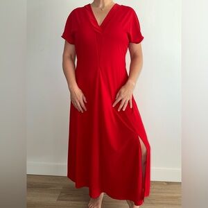 Calvin Klein Red Maxi Dress